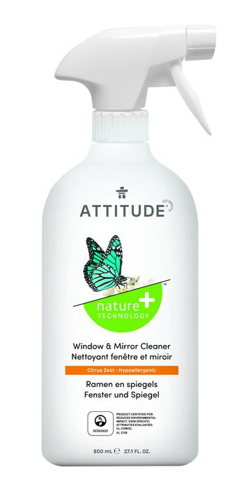 Attitude Window and Mirror Cleaner - Citrus Zest - 27.1 oz